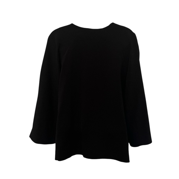 sag harbor stretch flowing A Line Cape coat jacket Lined Size 18 - Picture 5 of 8